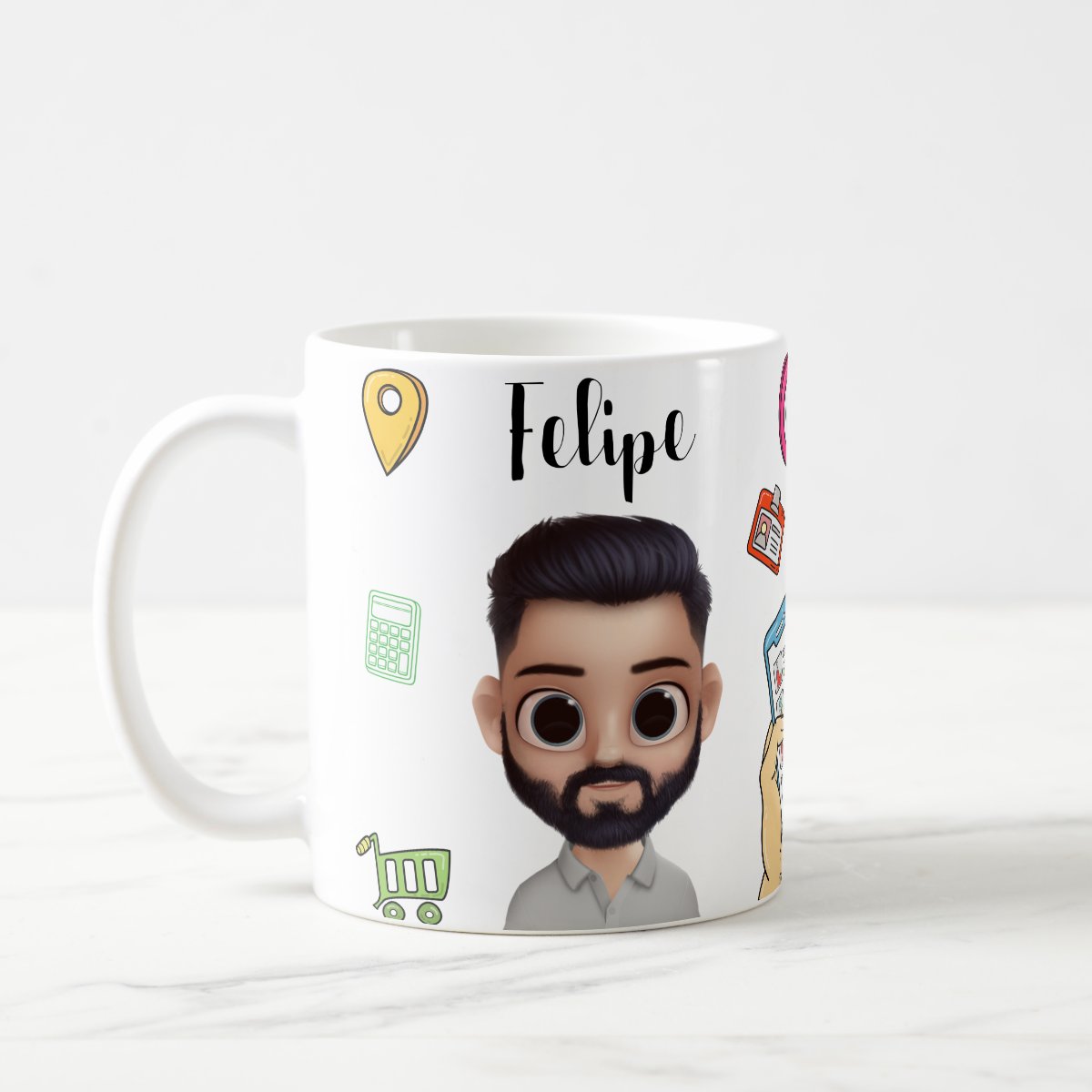 Caneca Personalizada Melhor Vendedor do Mundo - Profissões (Comercial)