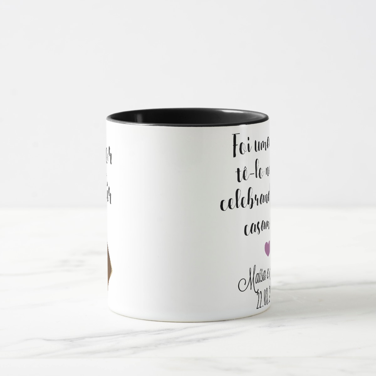 Caneca Personalizada Presente Pastor Celebrante de Casamento
