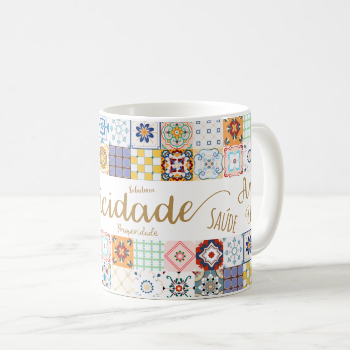Caneca Aniversário Felicitações