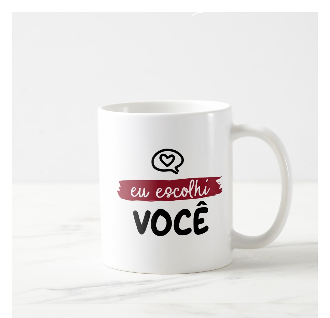 Caneca Personalizada Romântica Frase Amor Dia dos Namorados - Outros (Casal)