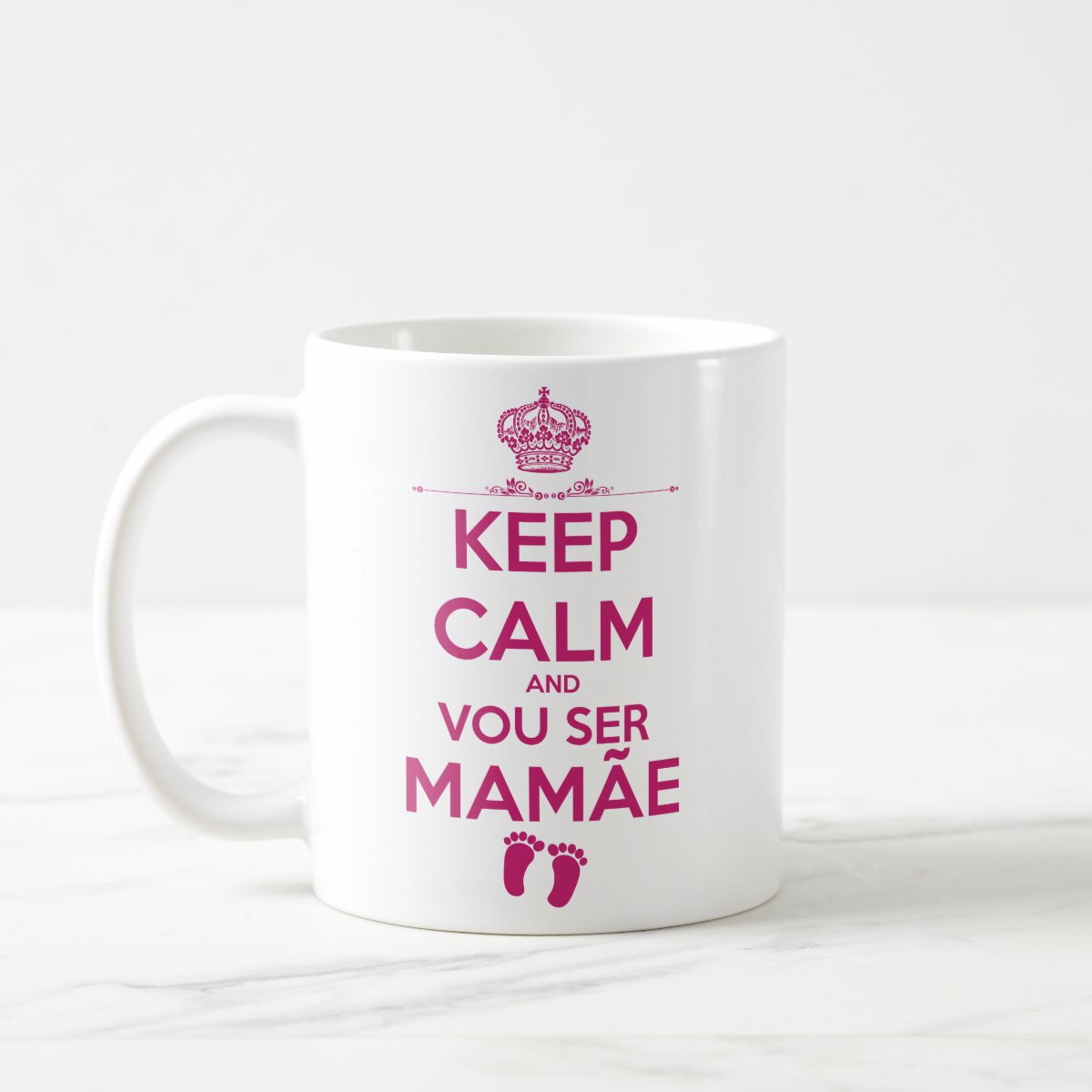 Caneca Gravidez Futura Mamãe - Anúncio de Gravidez (Mãe/Gestante)