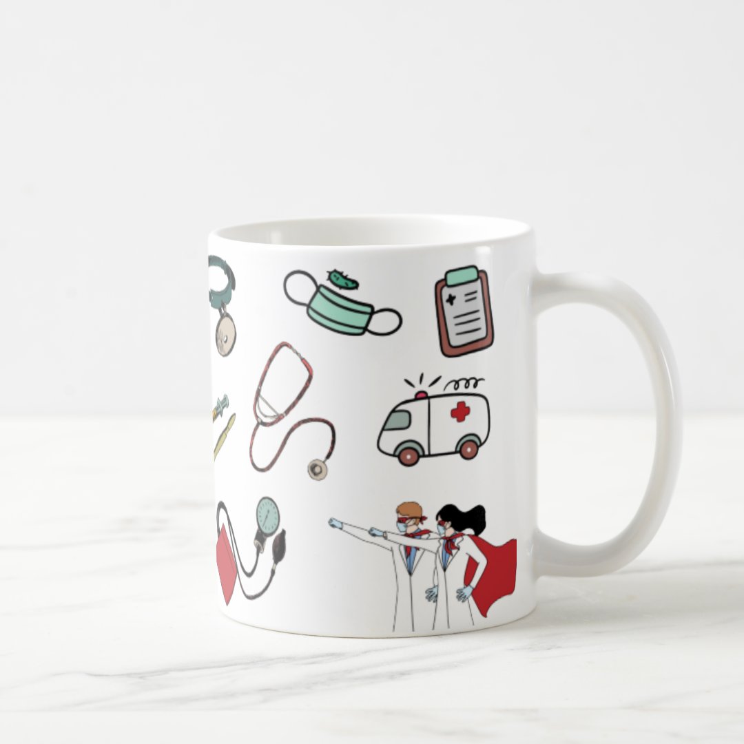Caneca Personalizada Medicina Presente Agradecimento Médicos