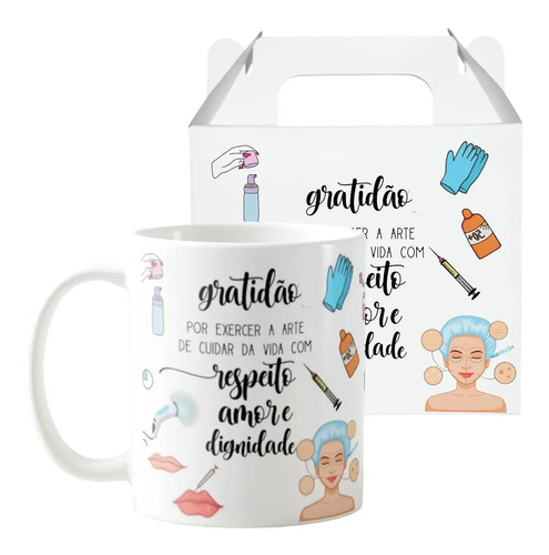 Caneca Presente Criativo Medicina Formatura Dermatologista