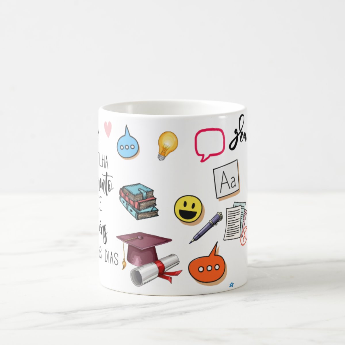 Caneca Presente Dia Dos Professores Professora Espanhol