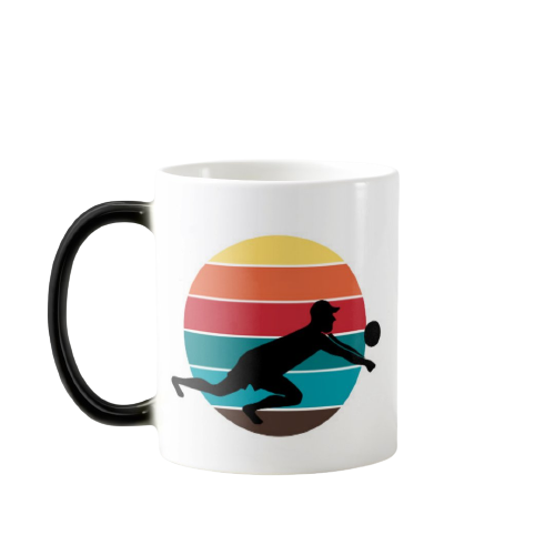 Caneca Mágica Presente para Jogador de Vôlei de Praia