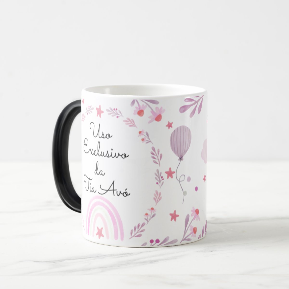 Caneca Mágica Presente Personalizado Especial para Tia Avó