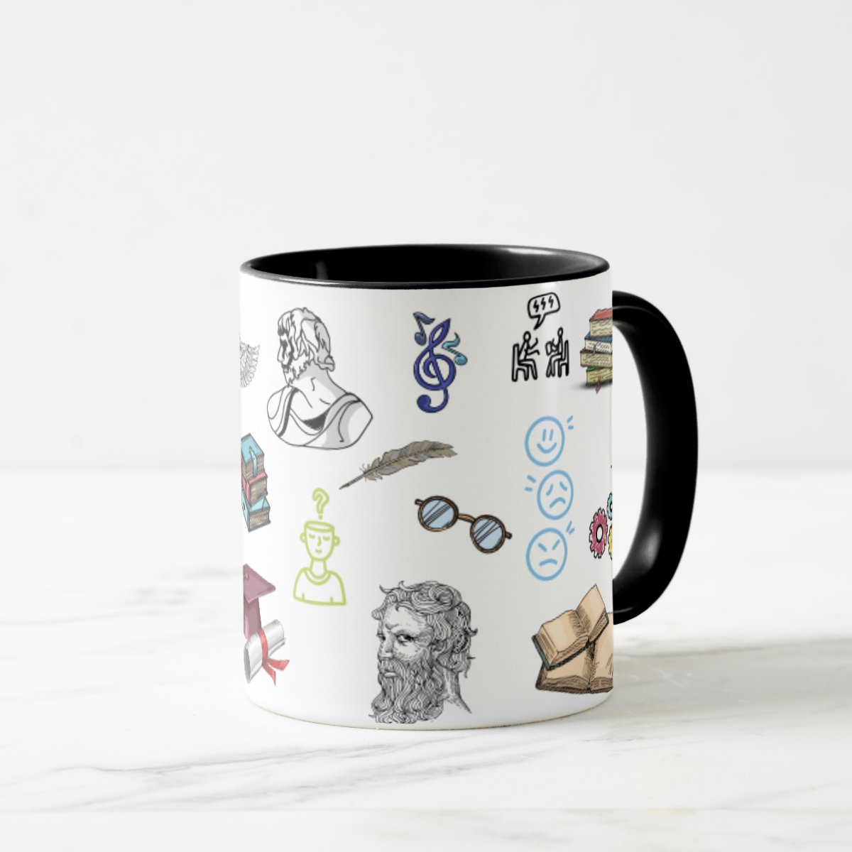 Caneca Pronta Entrega Professora Filosofia Presente Dia dos Professores 🎓
