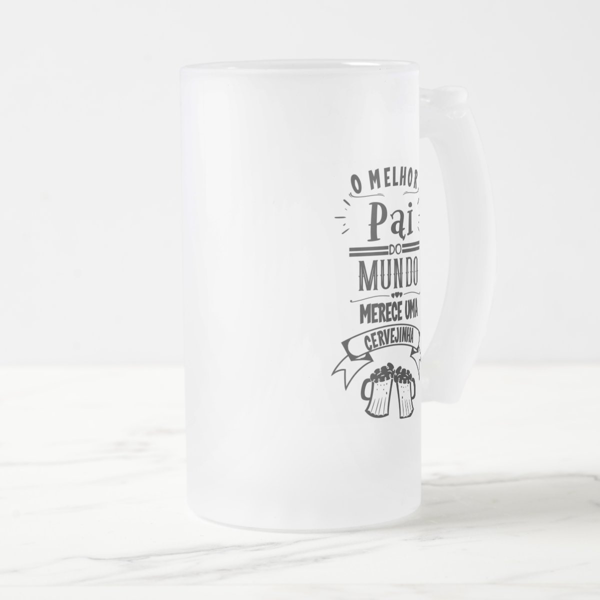 Copo Personalizada Chopp Cerveja Presente o Melhor Pai