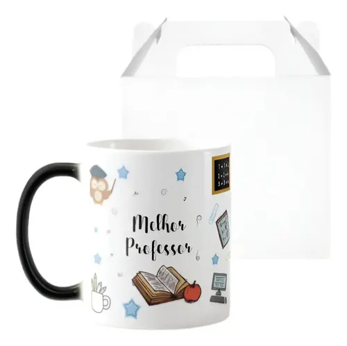 Caneca Mágica Presente Personalizado para Melhor Professor