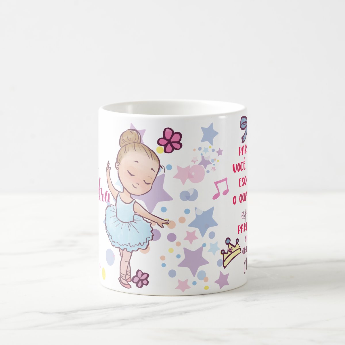Caneca Personalizada Delicada as Professoras Bailarinas