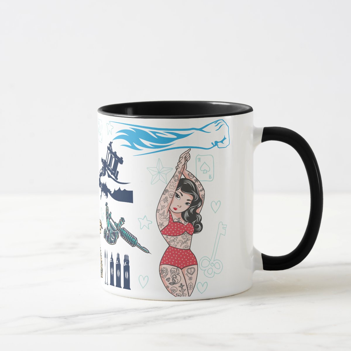 Caneca Personalizada Tatuagem Presente Criativo Tatuador