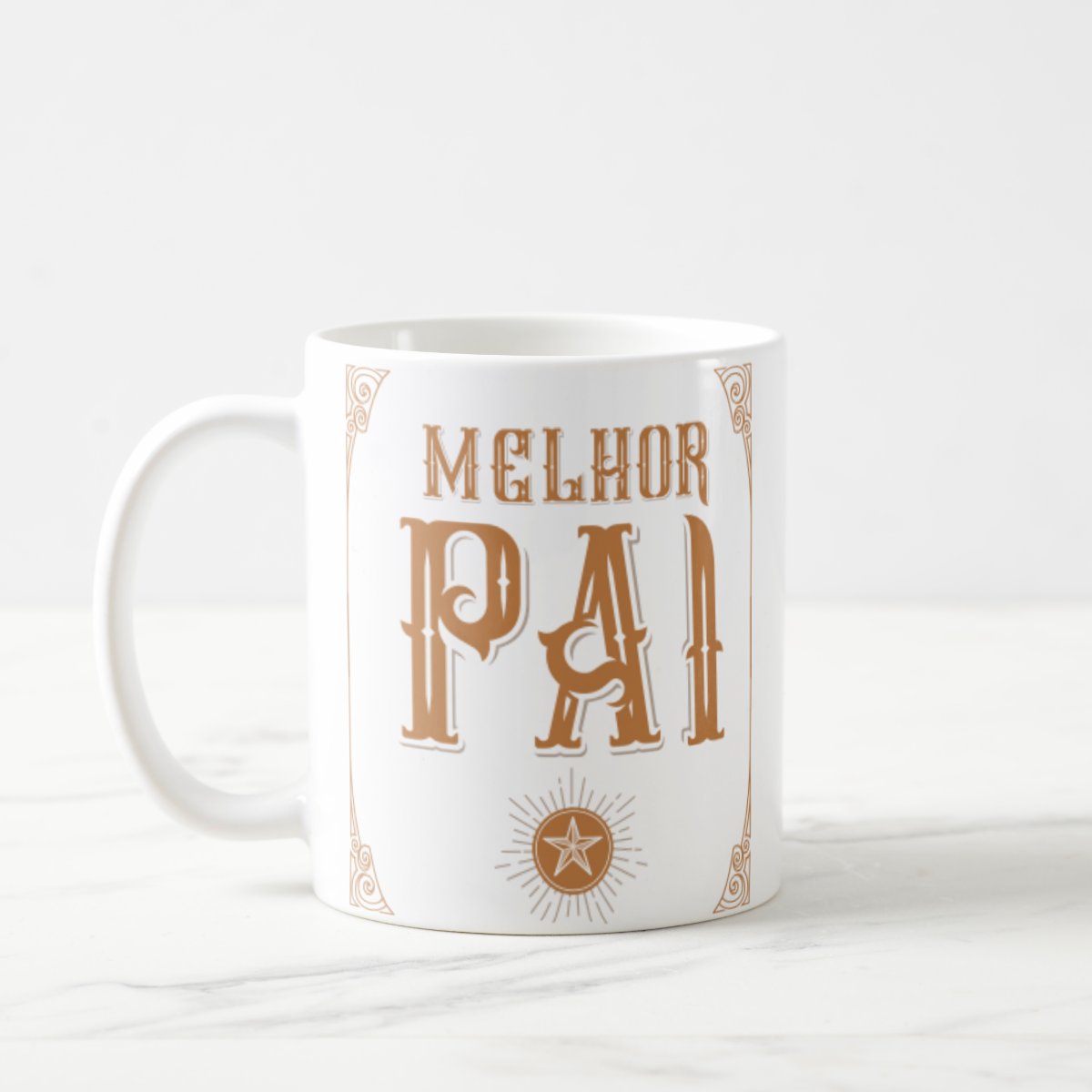 Caneca Presente Especial Dia dos Pais Melhor Pai Papai