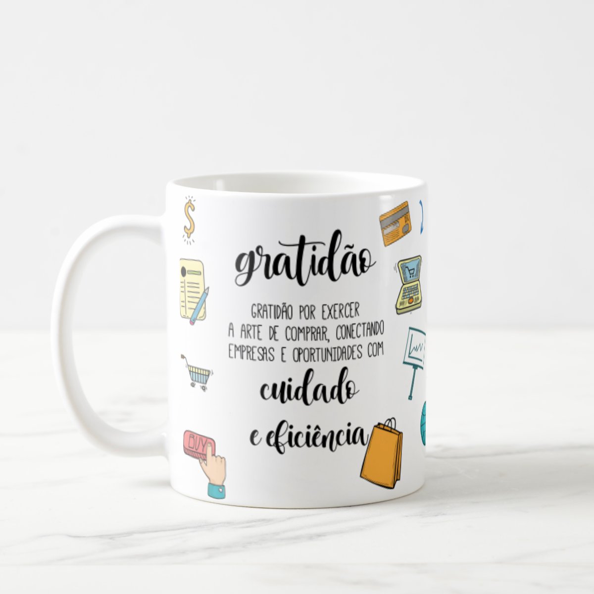 Caneca Profissão Operacional Presente Criativo Comprador