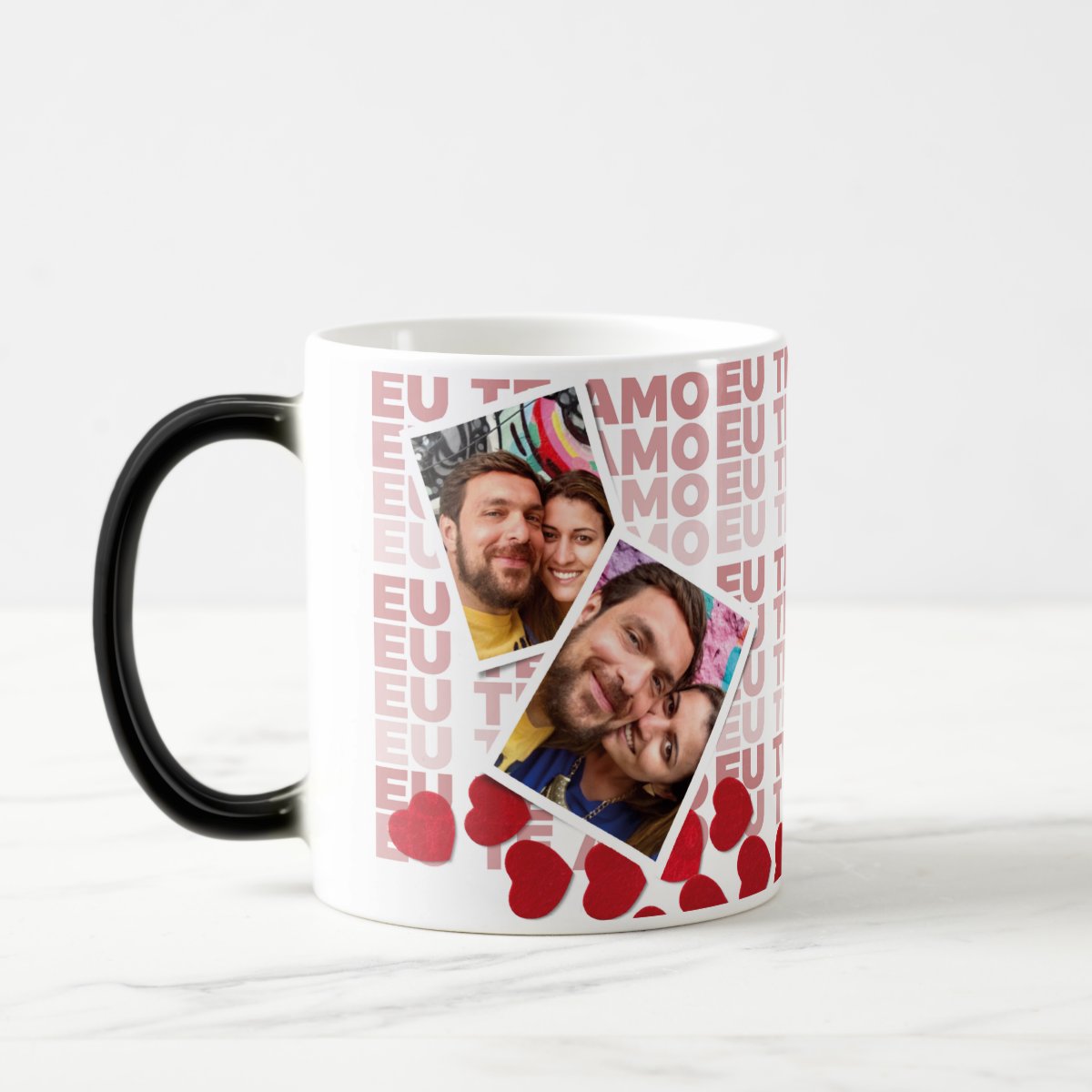 Caneca Mágica Presente Te Amo Presente para Casal Apaixonado