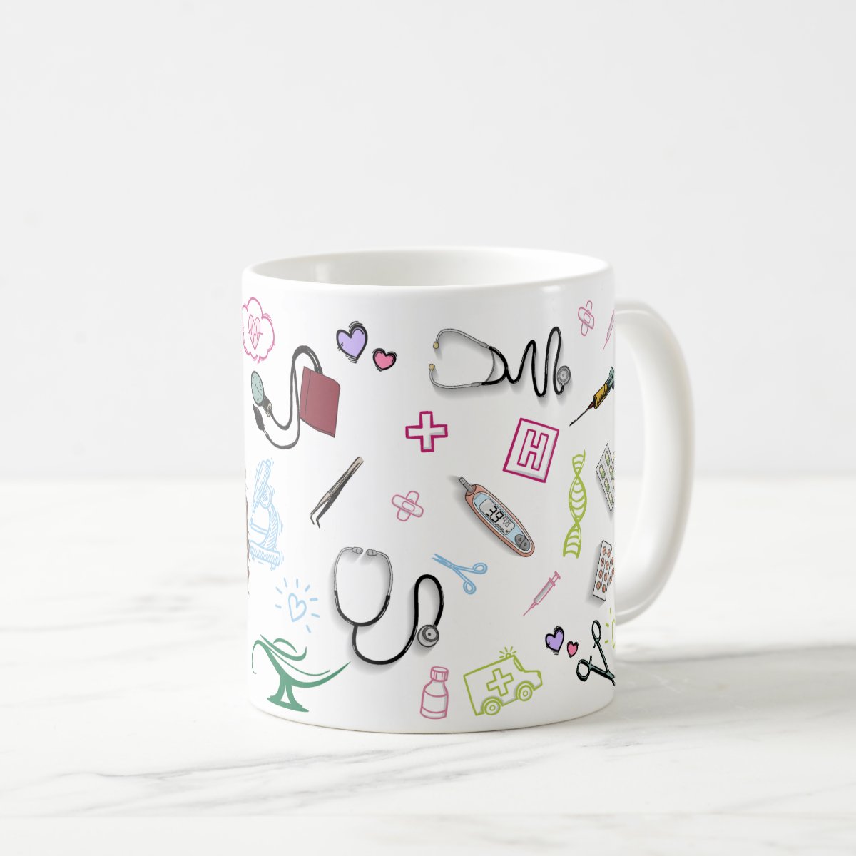Caneca Enfermagem Formatura Presente Criativo Enfermeira