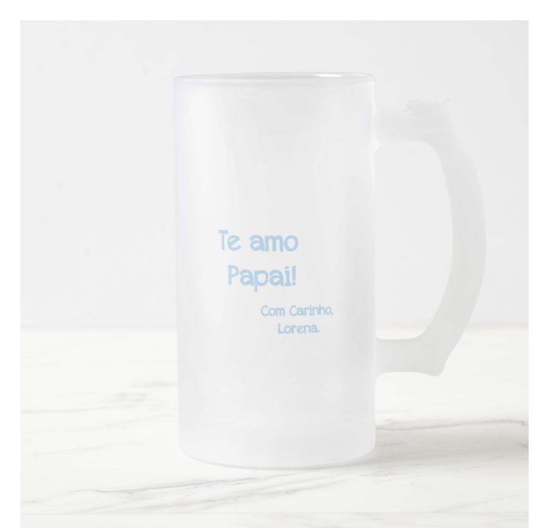 Caneca de Cerveja Personalizada Meu Pai É 10 de Dia dos Pais