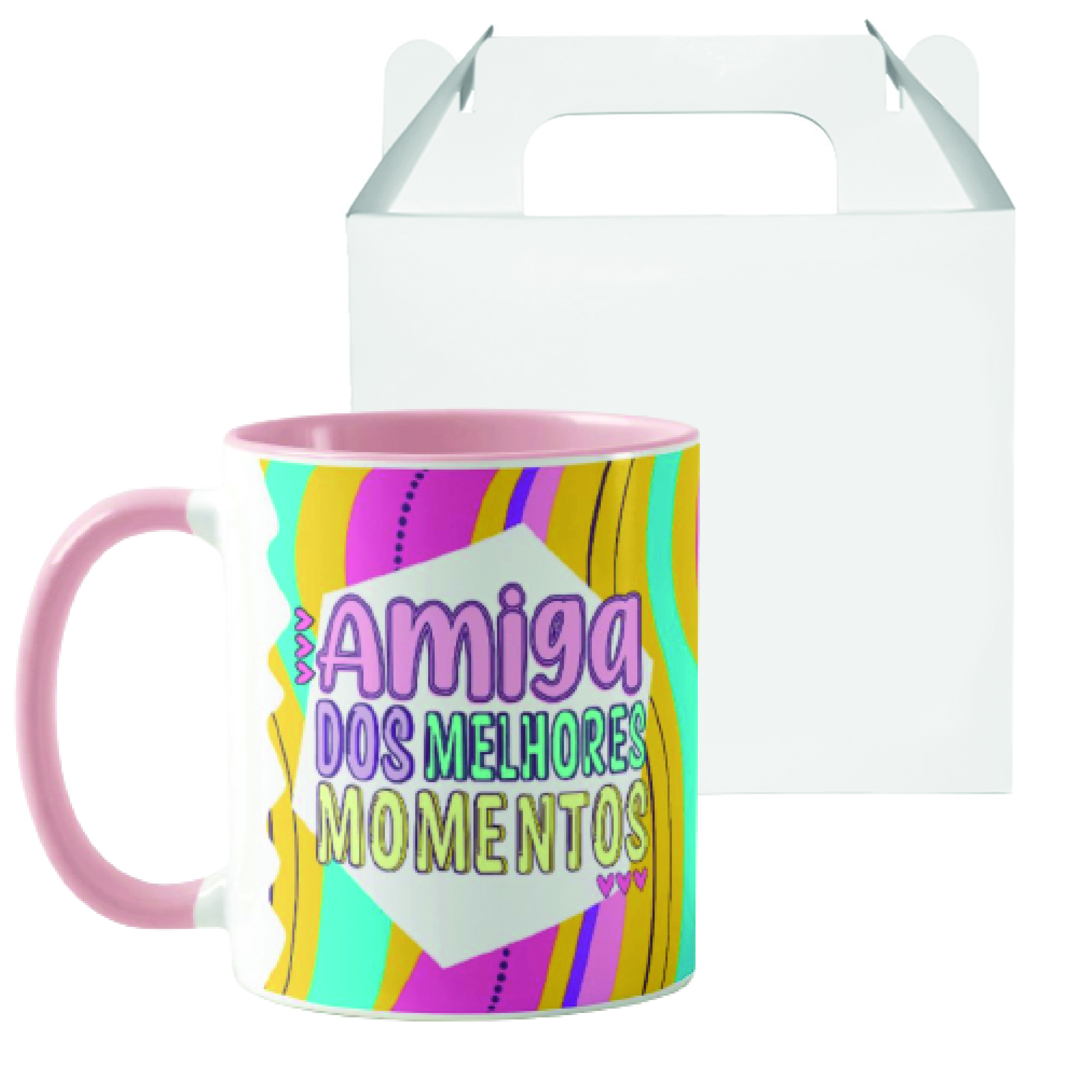 Caneca Presente Divertido para a Amiga dos Melhores Momentos - Outros (Amigo(a))
