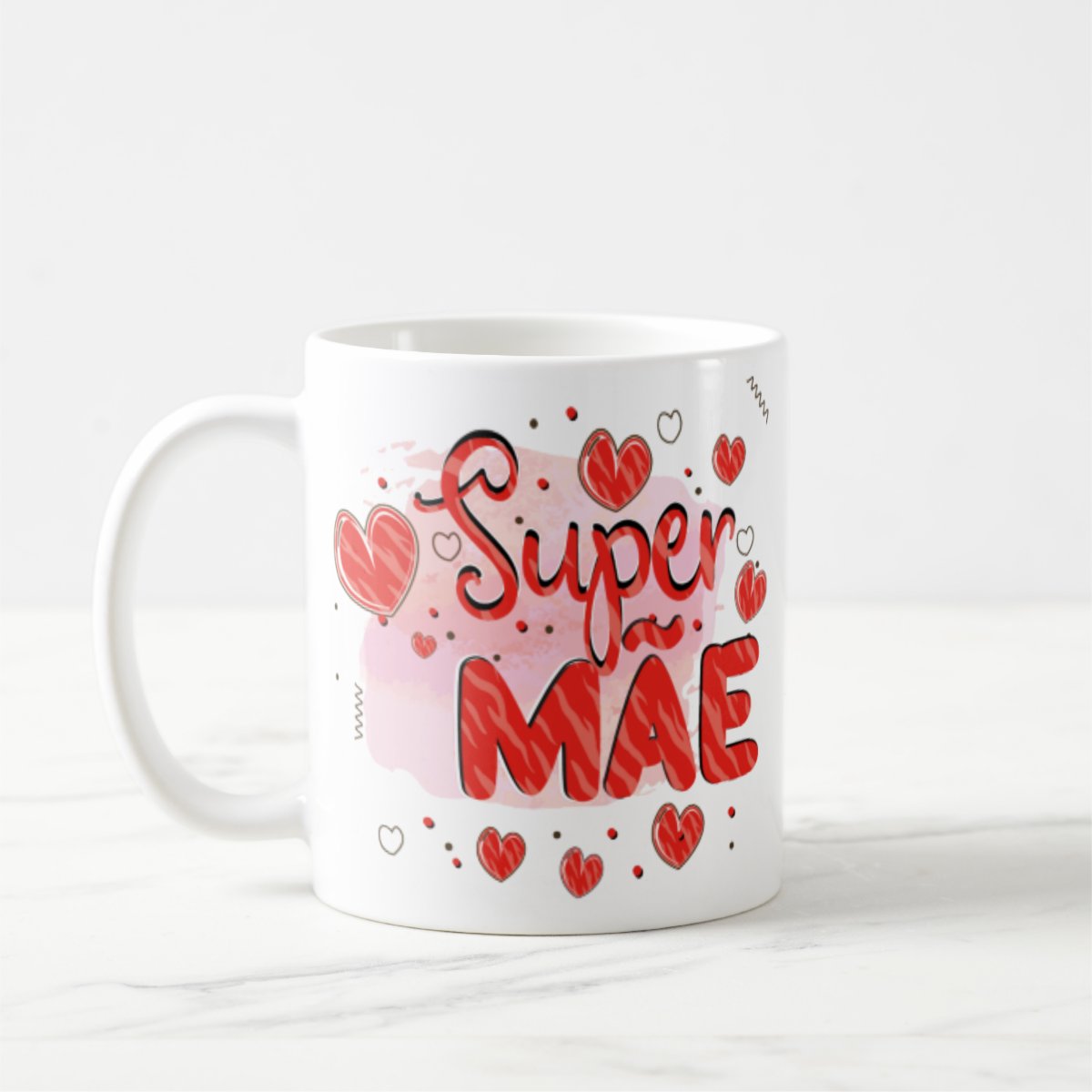 Kit Presente Criativo para Mãe Almofada e Caneca Super Mãe