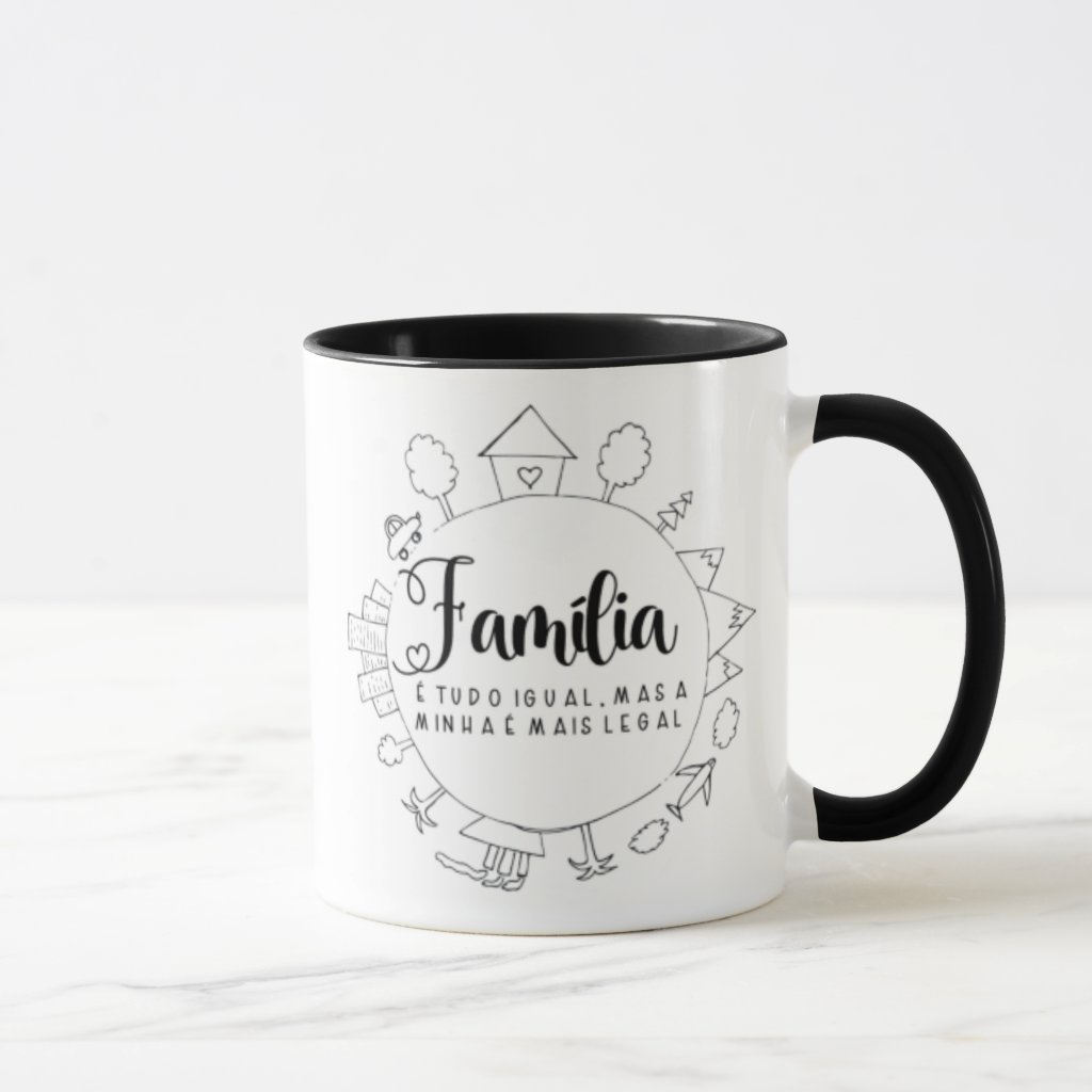 Caneca Familia Presente Personalizado para Melhor Família