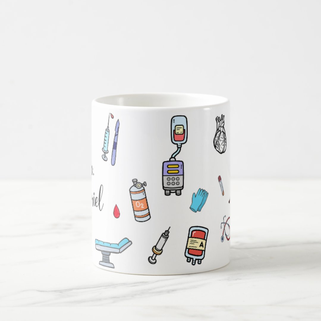 Caneca Mágica Presente Profissão Medicina Médico Cirurgião