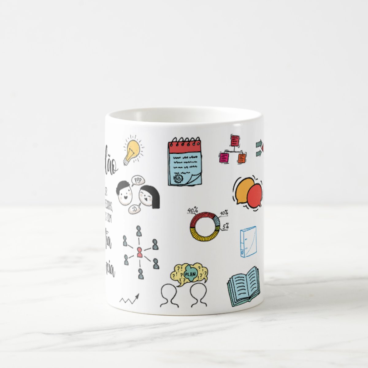 Caneca Profissão Presente Profissionais de Recursos Humanos