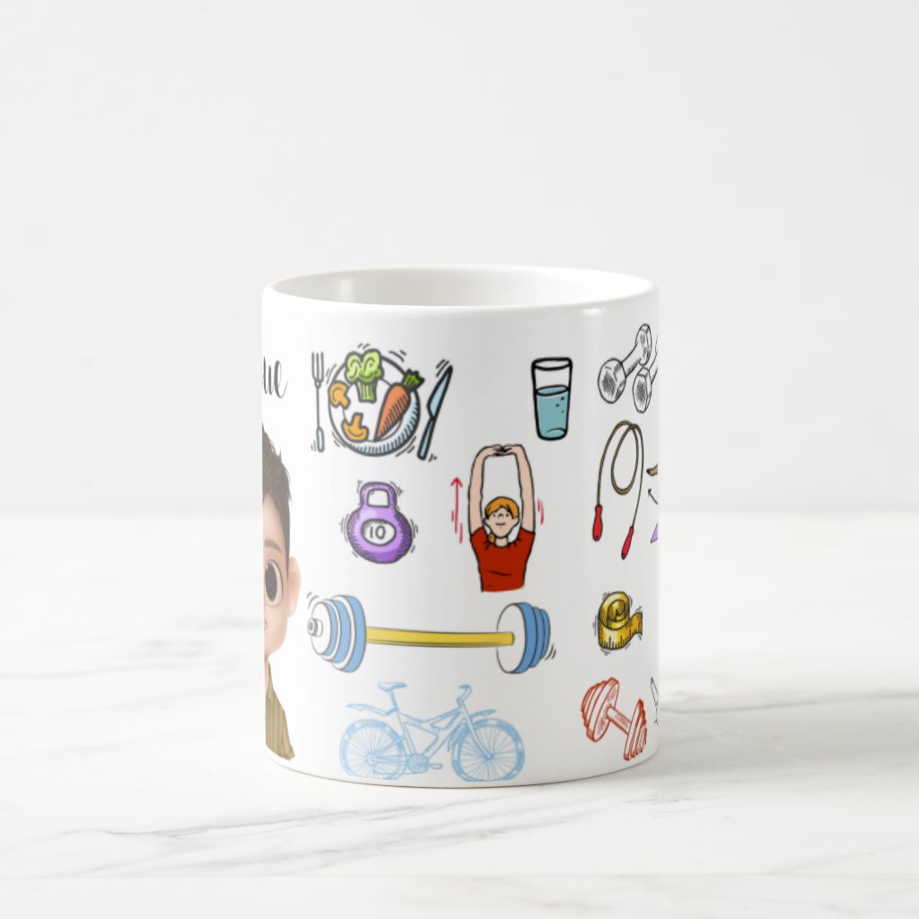 Caneca Academia Presente Criativo Professor Educação Fisica
