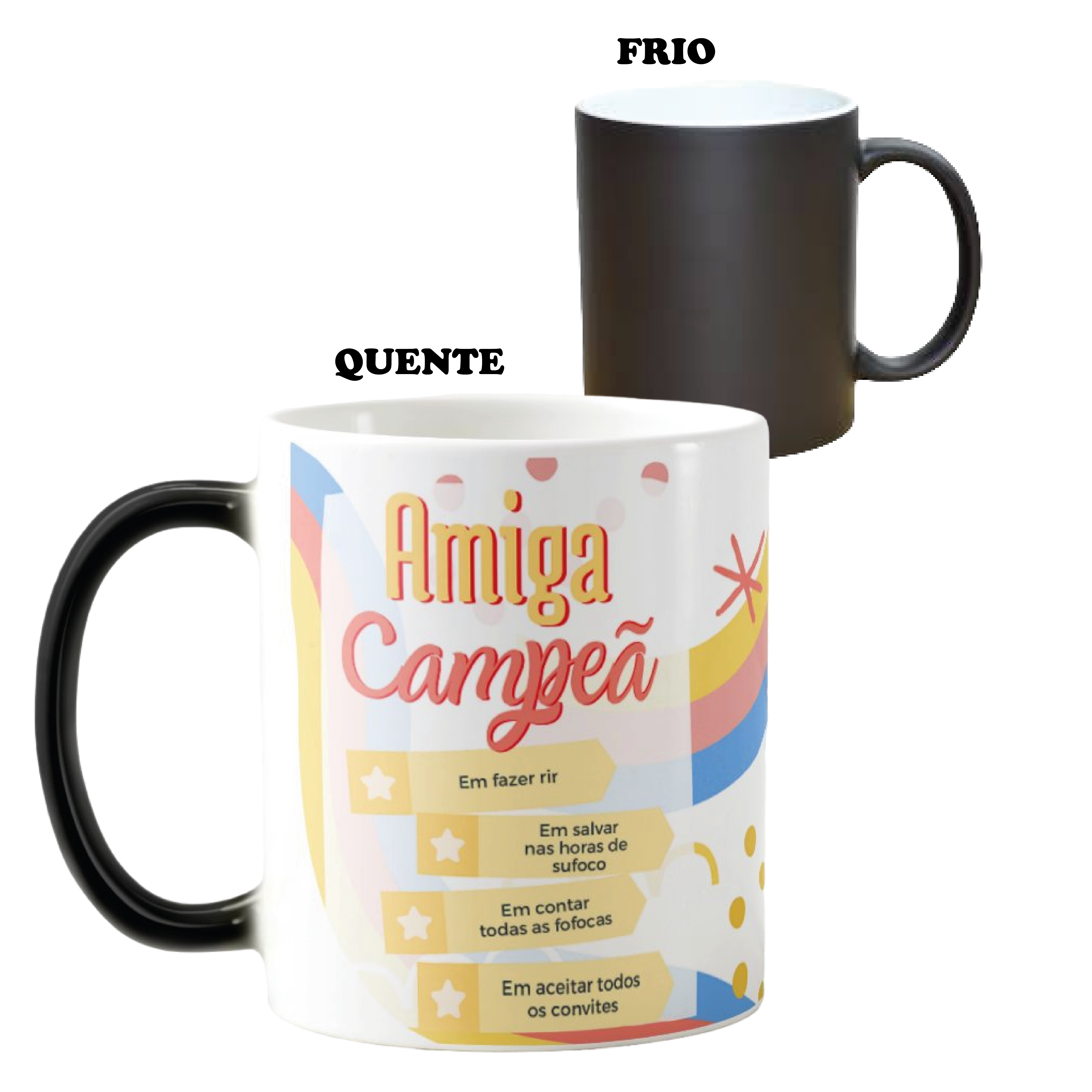 Caneca Mágica Presente Divertido para Melhor Amiga - Outros (Amigo(a))