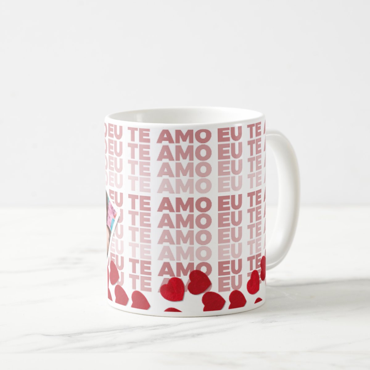 Caneca Personalizada para Presente Casal Apaixonado Te Amo