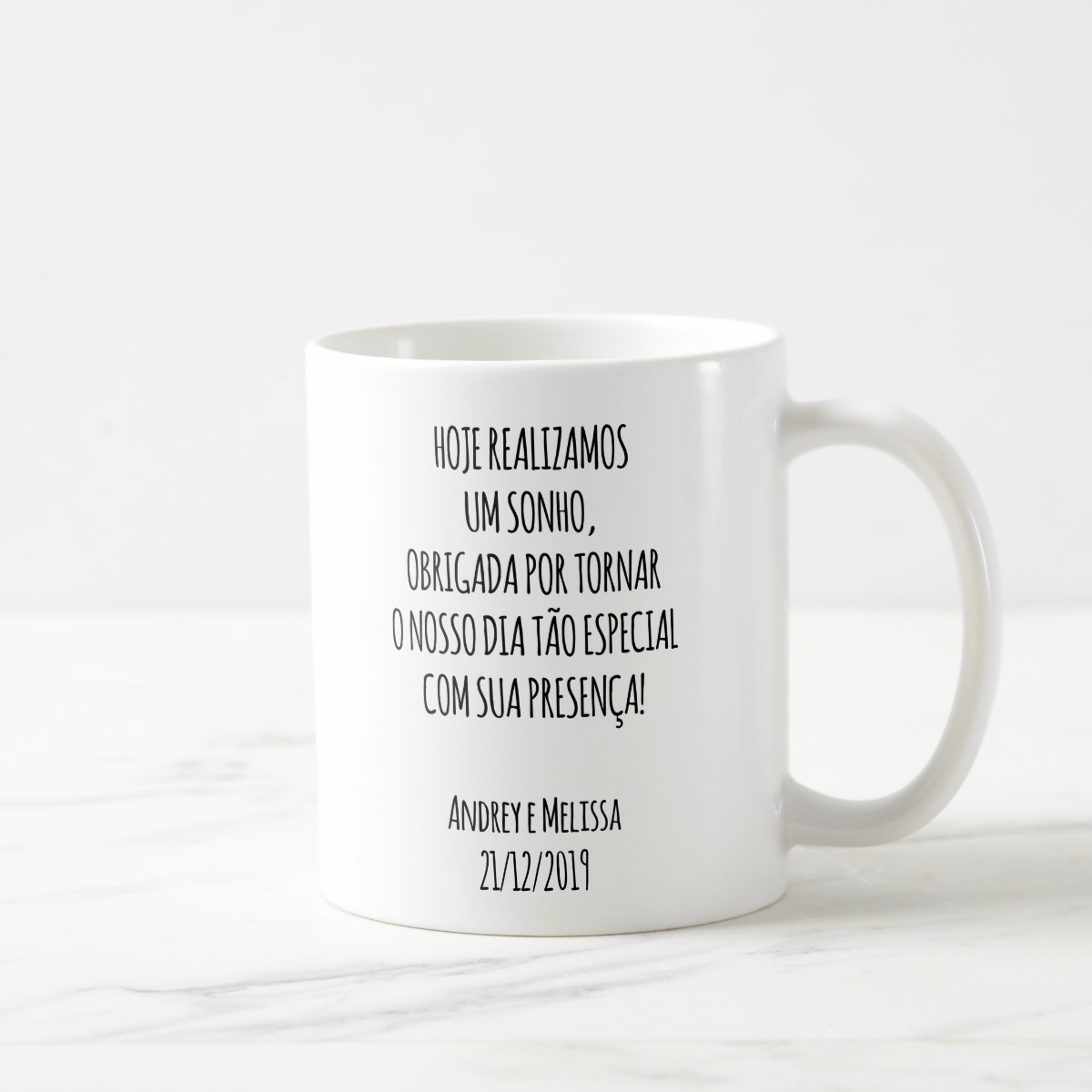 Caneca Personalizada Pai da Noiva de Casamento Gravata