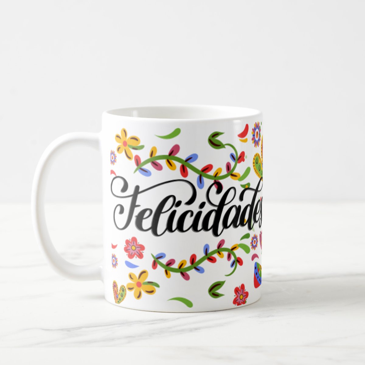 Caneca Personalizada Feminina Felicidades Presente Amiga - Outros (Amigo(a))
