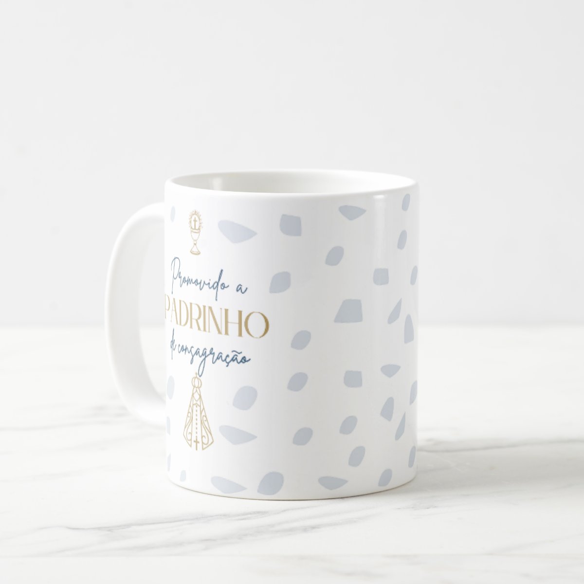Caneca Personalizada Padrinho de Consagração Agradecimento