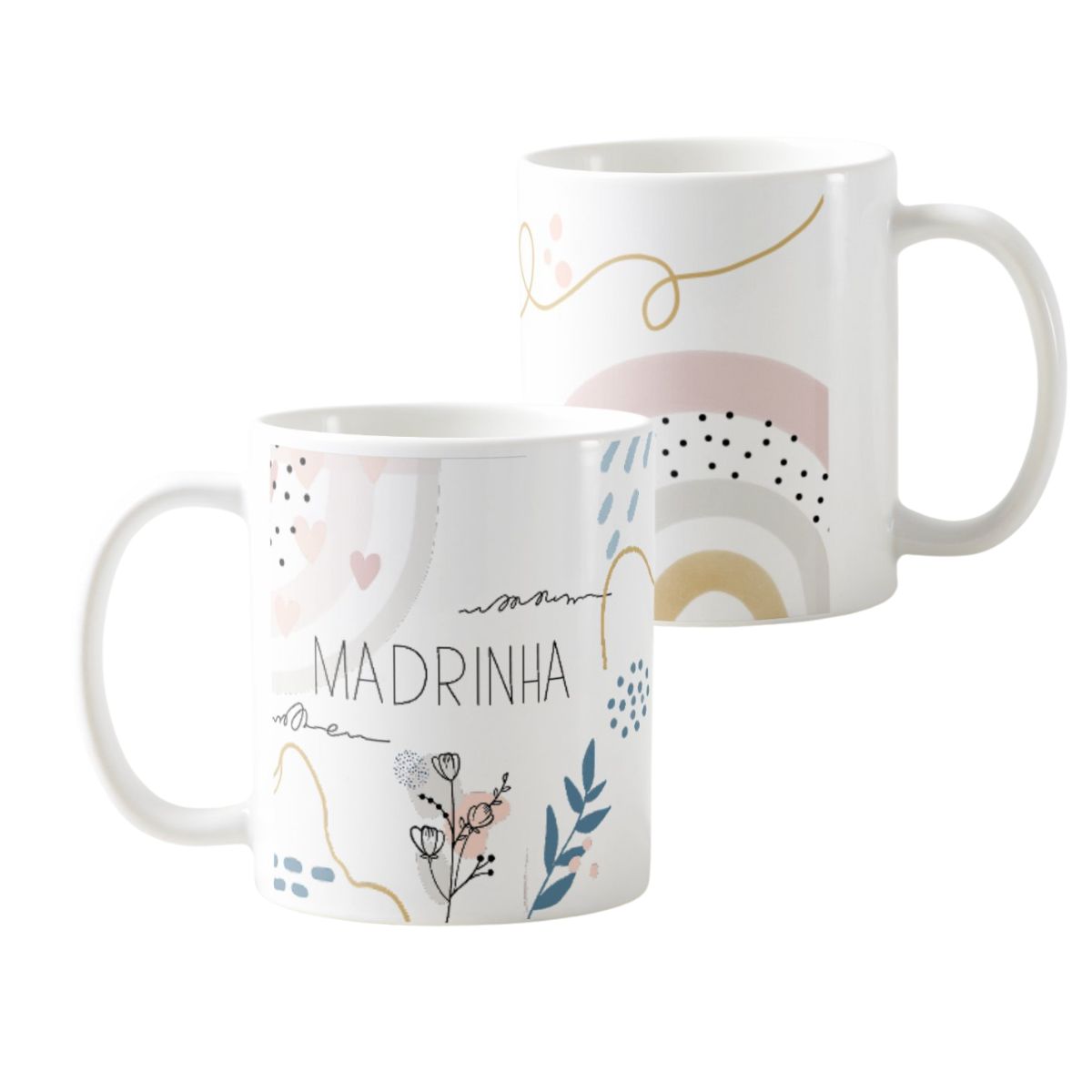 Kit Presente Moderno para Padrinhos Especial Minimalista