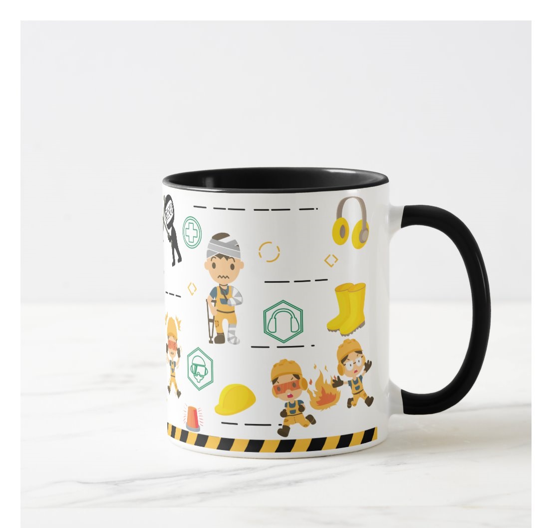 Caneca Personalizada Profissão Segurança do Trabalho