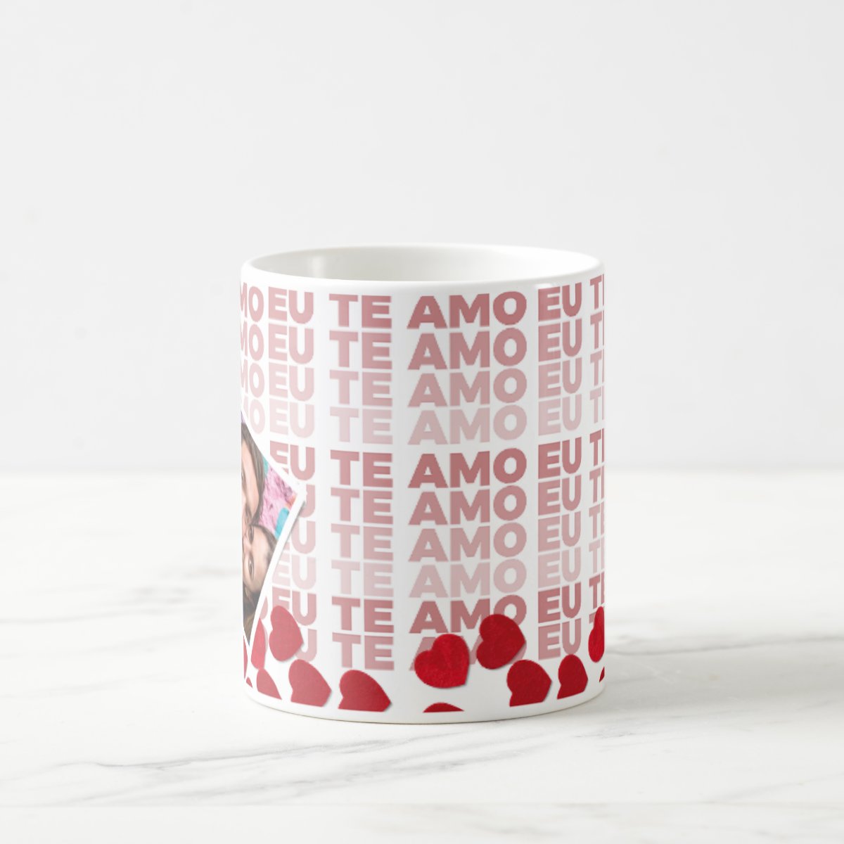 Caneca Personalizada para Presente Casal Apaixonado Te Amo