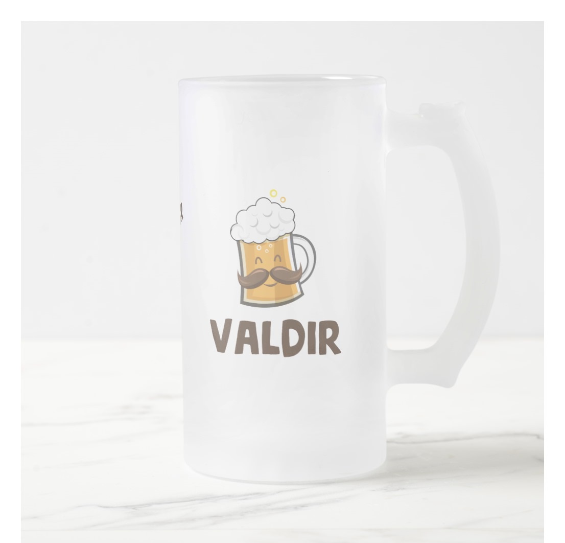 Copo de Cerveja Presente Aniversário Dia dos Pais Melhor Pai