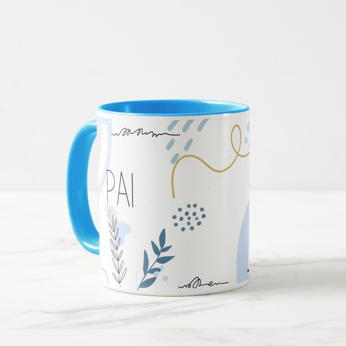 Caneca Masculina de Papai Minimalista Presente Especial Pai