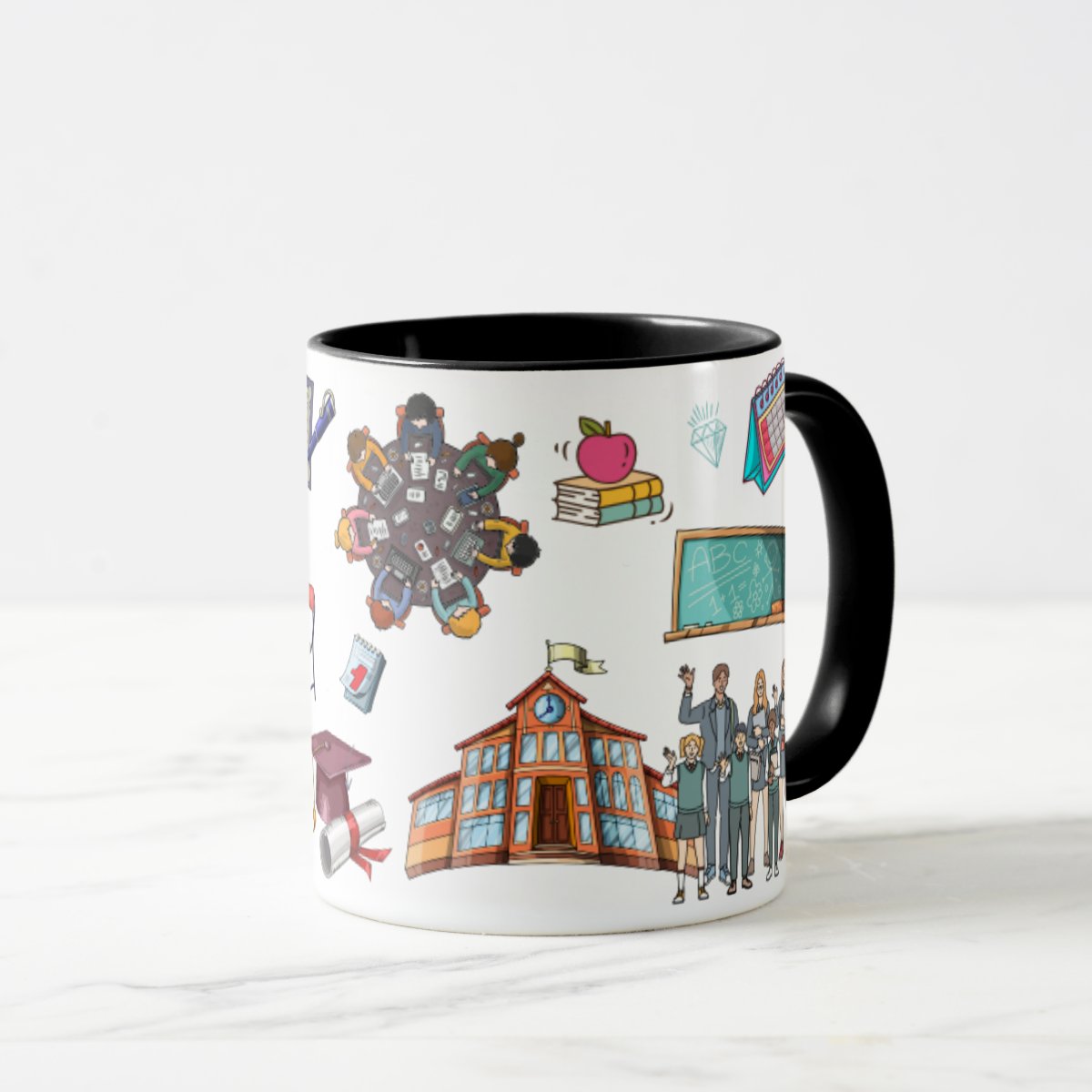 Caneca Presente Escola Aluno Dia dos Professores