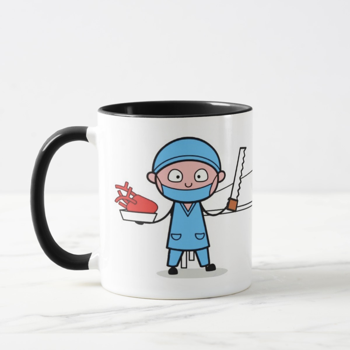 Caneca Profissão Necropsia - Profissões (Médico(a))