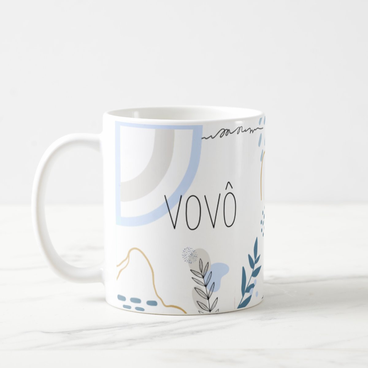 Caneca Masculina Minimalista Presente Especial Vovô Avô