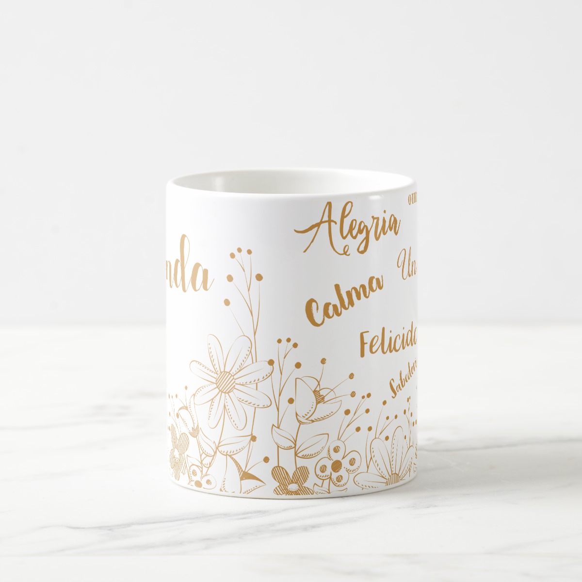 Caneca Feminina Presente de Aniversário Nome Personalizado