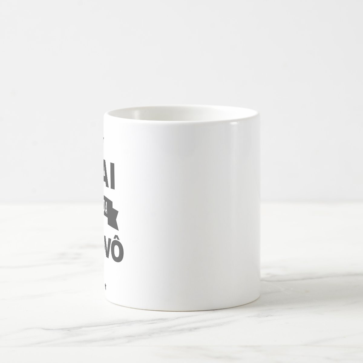 Caneca Personalizada Anúncio de Gravidez Promovido a Vovô