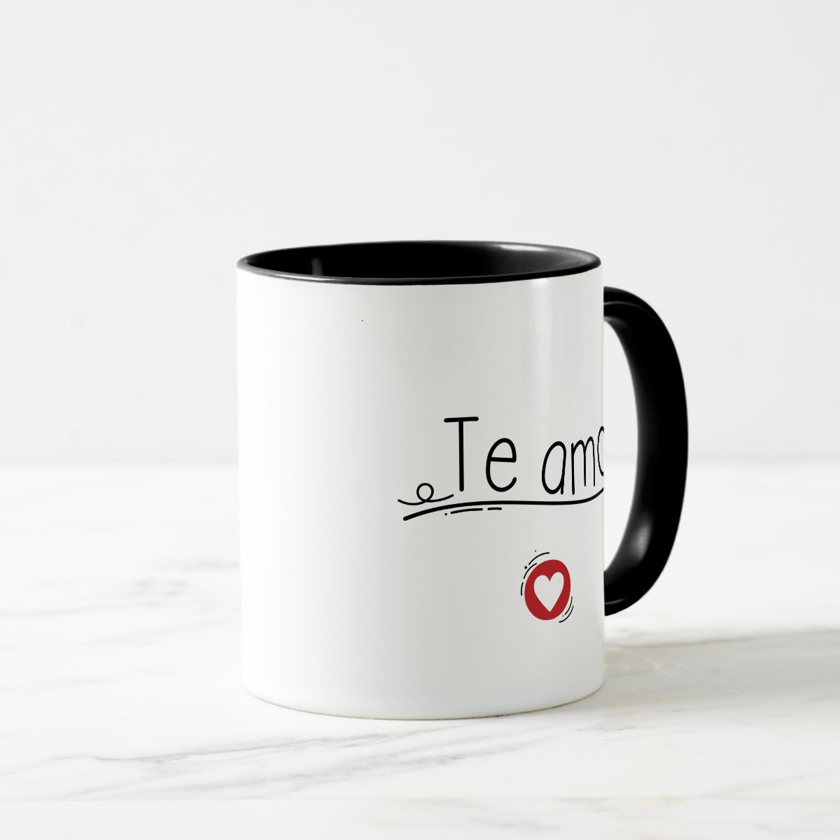 Caneca Personalizada Metade de Mim É Amor - Dia dos Namorado