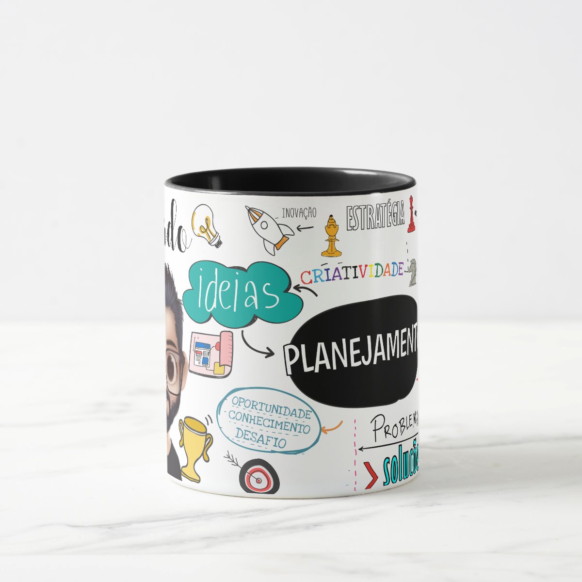 Caneca Personalizada Administrador Presente Criativo Avatar
