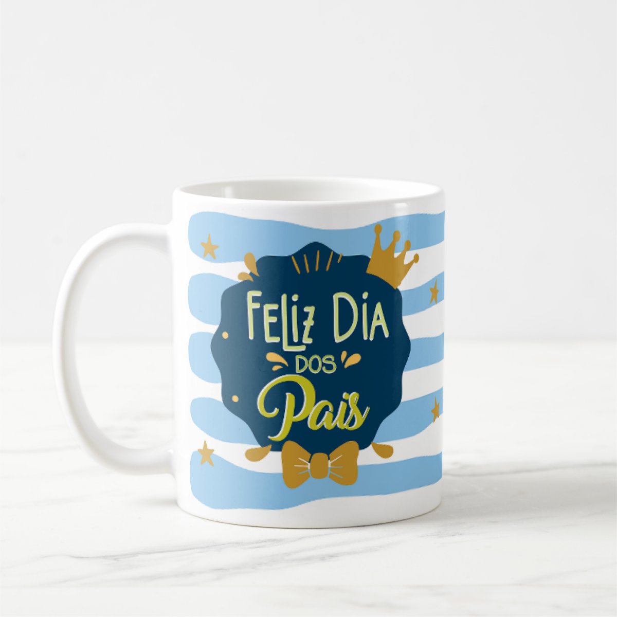 Caneca Feliz Dia dos Pais Presente Escola Empresa Família