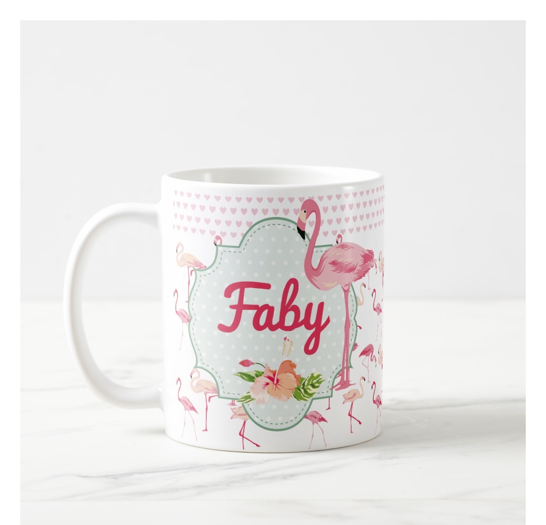 Caneca Personalizada Flamingo - Outros (Amizade)