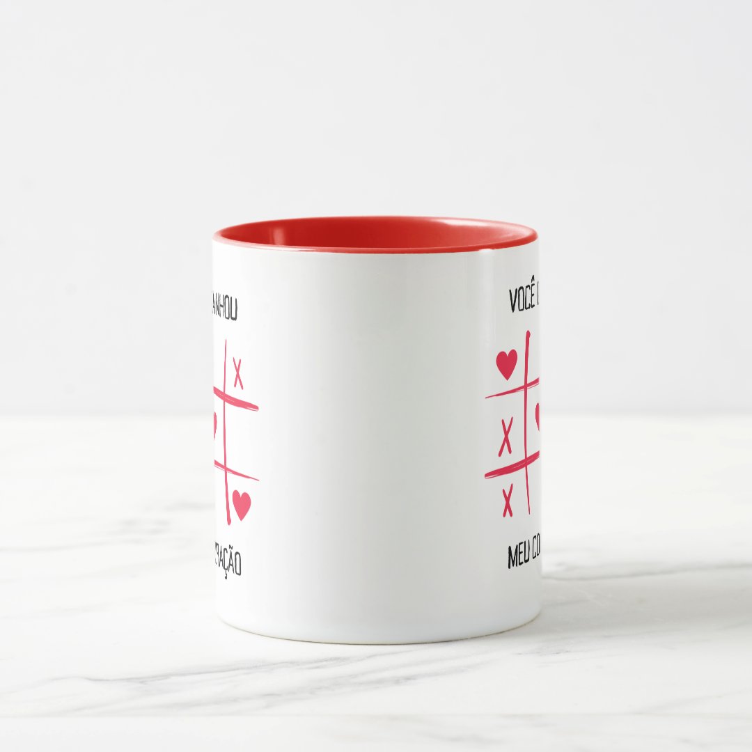 Caneca Presente Criativo Romântico para Dia dos Namorados