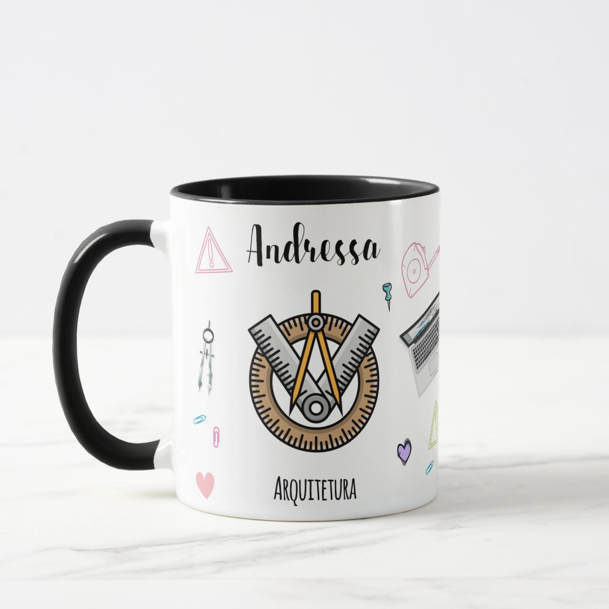 Caneca Arquitetura Profissão Presente Criativo Arquiteta