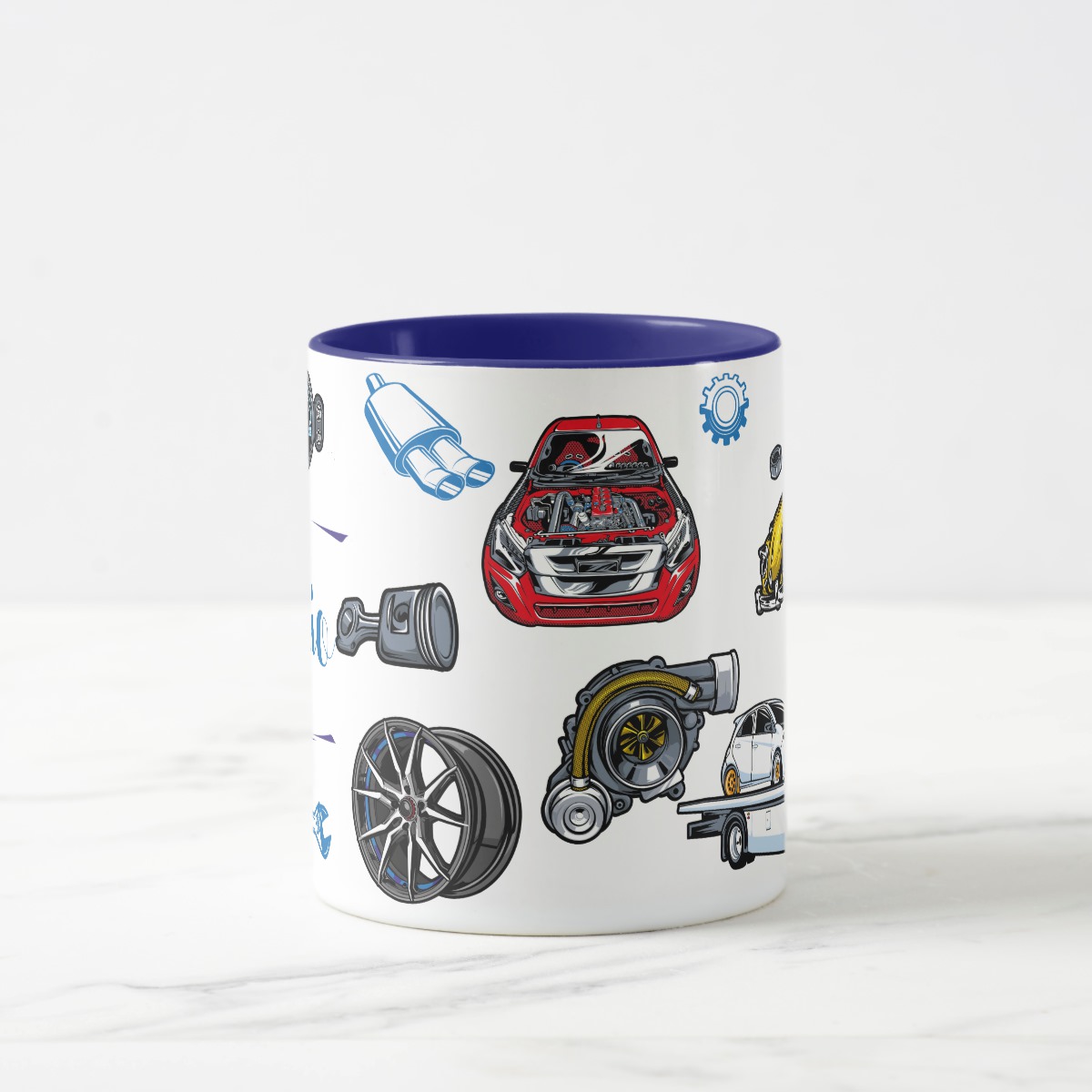 Caneca Personalizada Profissão Mecânico Carros (Mecânica)