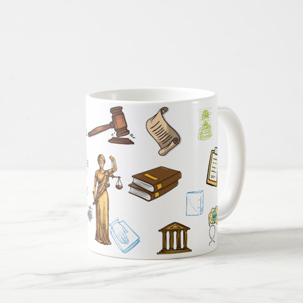 Caneca Profissão Presente Profissionais Advocacia Jurídico