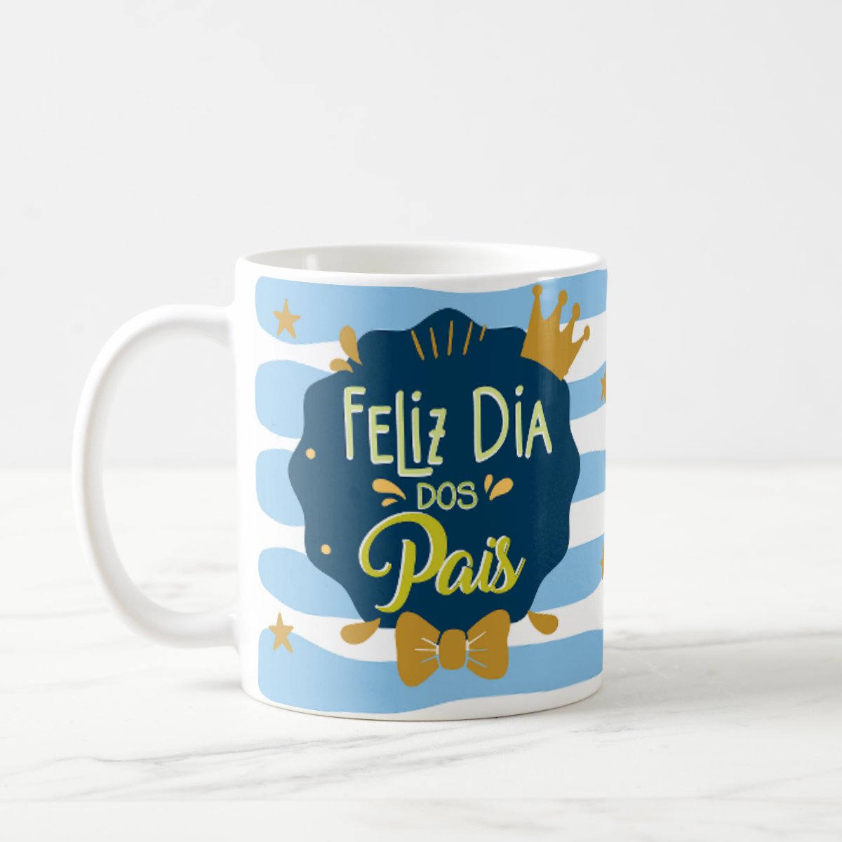 Caneca Dia dos Pais Personalizada com Foto - Presente